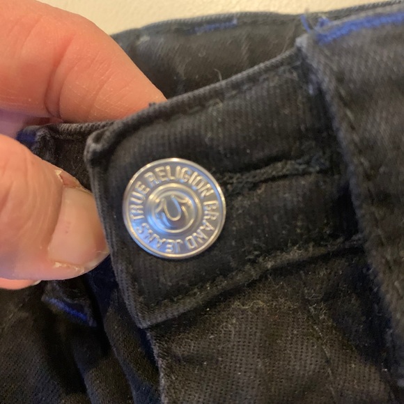True religion black skinny jeans girls size 6 - Picture 2 of 6